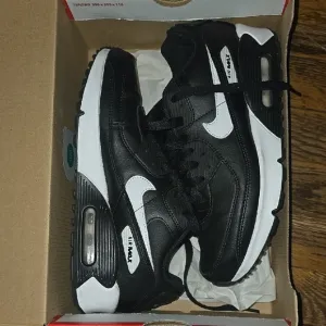 Nike Air Max Black and White Shoes