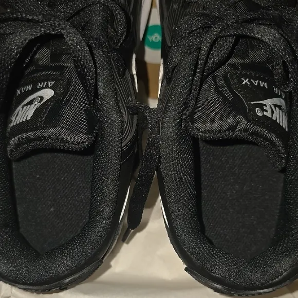 Nike Air Max Black and White Shoes