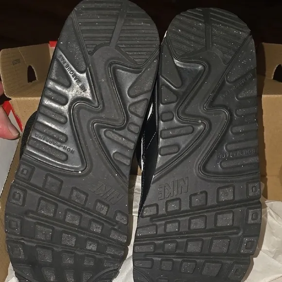 Nike Air Max Black and White Shoes