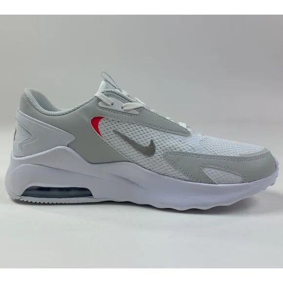 Nike Air Max Bolt Womens White Red Gray Athletic Shoes Sneakers CU4152-102