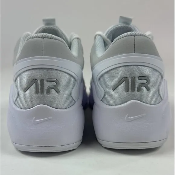 Nike Air Max Bolt Womens White Red Gray Athletic Shoes Sneakers CU4152-102