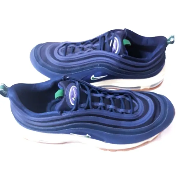 Nike Air Max DR 97 74 Obsidian Sneakers Men's Blue Lace Up Athletic Shoes  15.5