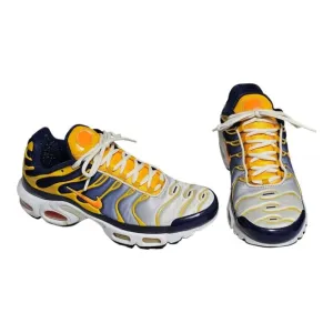 Nike Air Max Plus Tn Men's Size 9 Midnight Navy Tart Gold 306696-481