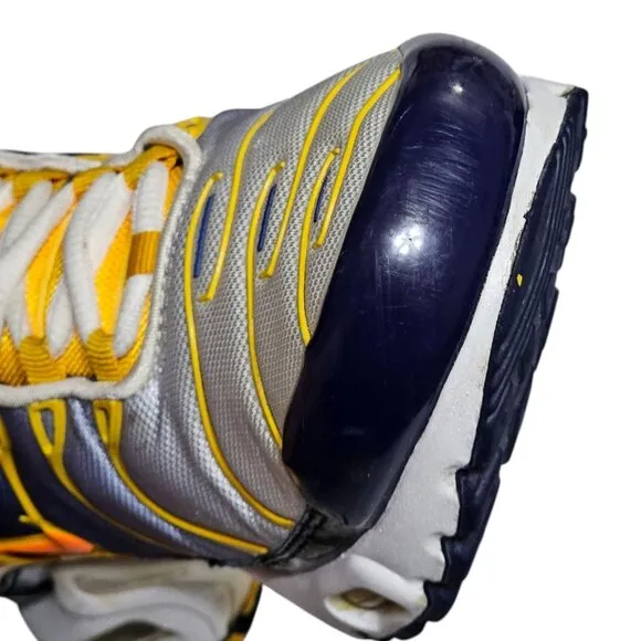 Nike Air Max Plus Tn Men's Size 9 Midnight Navy Tart Gold 306696-481