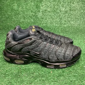 Nike Air Max TN Plus Athletic Shoes Black Gold DD9609-001 Size 11 **Read**