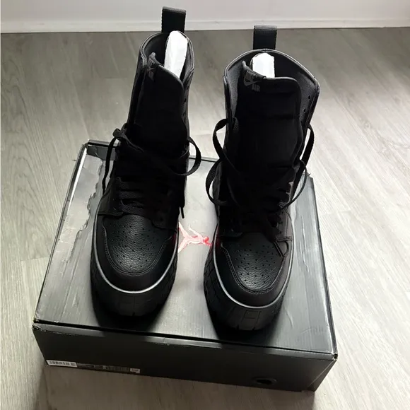 Nike Air Men's Black High-Top Sneakers
