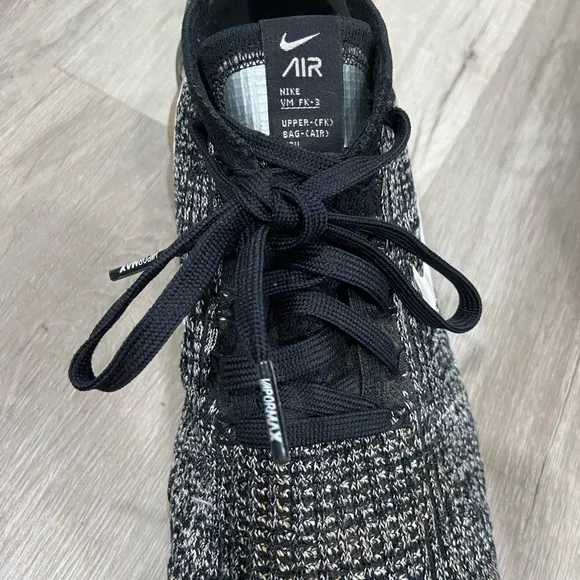 Nike Air VaporMax Flyknit 3 Oreo Running Shoes Men’s Sz 11,5 sneakers AJ6900-002