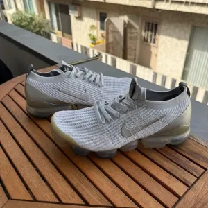 Nike Air VaporMax Flyknit 3 Running Shoes Comfort Sneakers Silver Women …