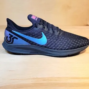 Nike Air Zoom Pegasus 35 Black Blue Athletic Shoes