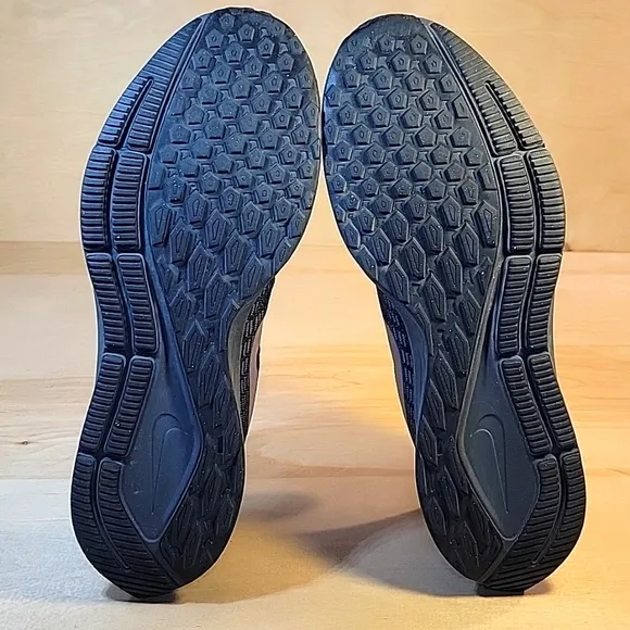 Nike Air Zoom Pegasus 35 Black Blue Athletic Shoes