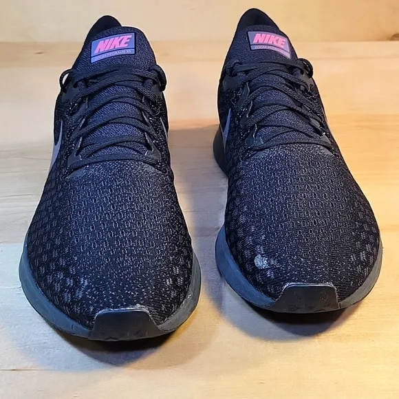 Nike Air Zoom Pegasus 35 Black Blue Athletic Shoes