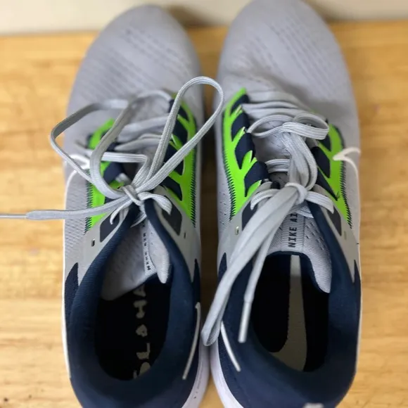 Nike Air Zoom Pegasus 38 Seattle Seahawks men’s 13 Shoes with Breathable Mesh