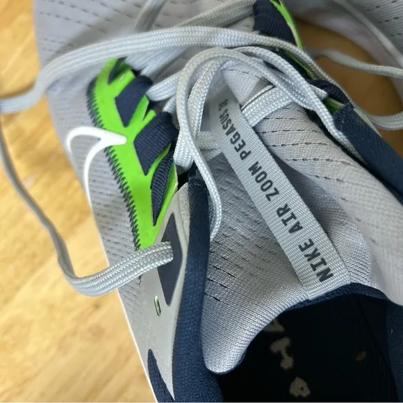 Nike Air Zoom Pegasus 38 Seattle Seahawks men’s 13 Shoes with Breathable Mesh