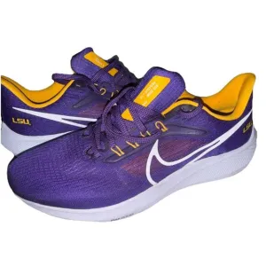 NIKE Air Zoom Pegasus 39 LSU Tigers Running Mens 11 Purple NIKE REFURBISHED