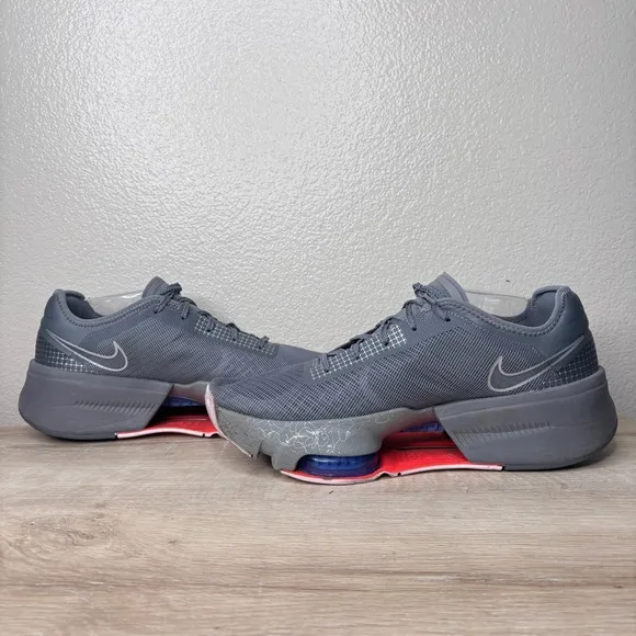 Nike Air Zoom SuperRep 3 Cool Grey‎ Metallic Silver Shoes Size 9