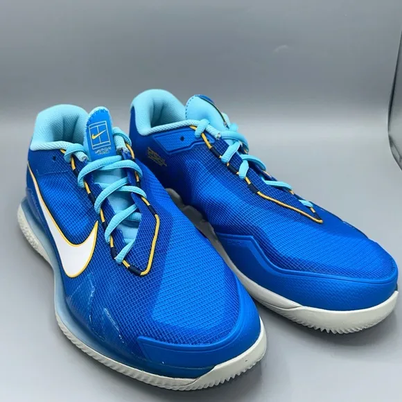 Nike Air Zoom Vapor Pro HC Men's Size 10 Tennis Shoes CZ0220-400 Blue White