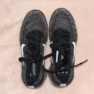 Nike Black and White Vapormax Sneakers Modern Lightweight Design