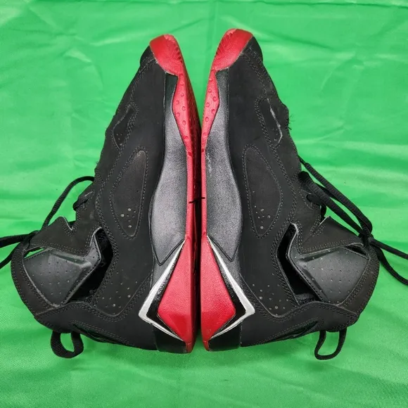 Nike Boys Air Jordan 6.5Y True Flight 343795-003 Black Basketball Shoes Sneakers