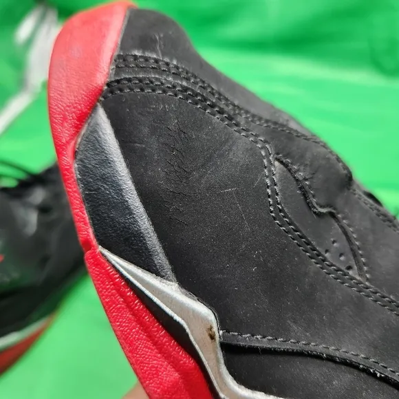 Nike Boys Air Jordan 6.5Y True Flight 343795-003 Black Basketball Shoes Sneakers