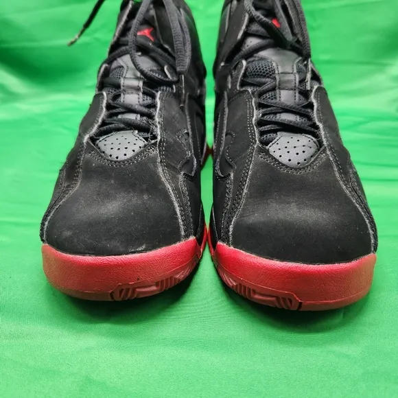 Nike Boys Air Jordan 6.5Y True Flight 343795-003 Black Basketball Shoes Sneakers