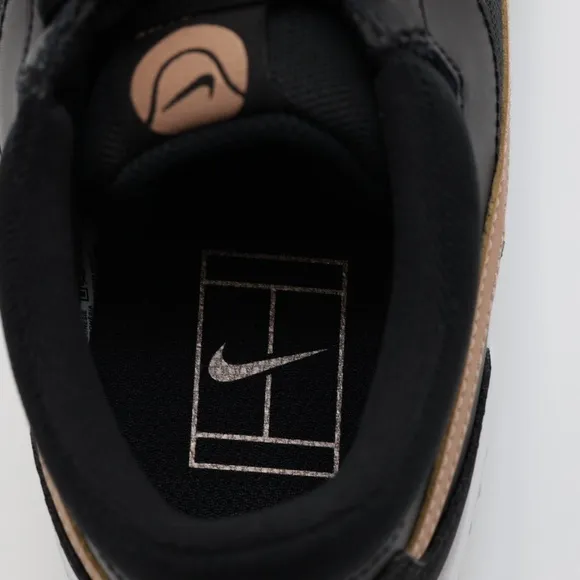 Nike Court Air Womens Zoom Lite 3 Athletic Tennis Shoes Black/White Size 8
