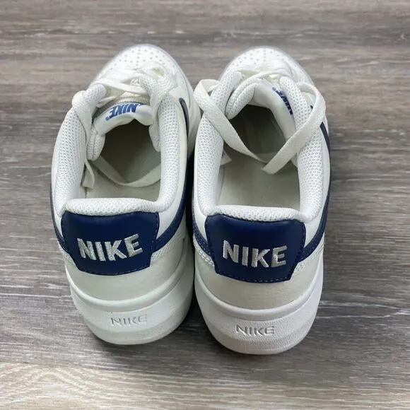 Nike Court Vision Alta Shoes Womens Size 8.5 White Platform Sneakers Casual Gym