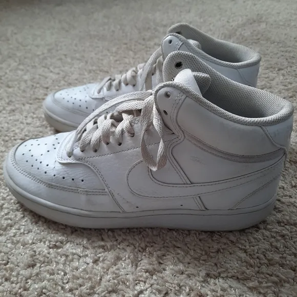 Nike Court Vision Mid Next Nation Shoes white athletic shoes CD5466-100 size 7