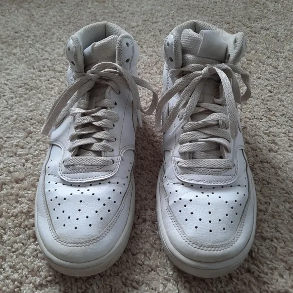 Nike Court Vision Mid Next Nation Shoes white athletic shoes CD5466-100 size 7