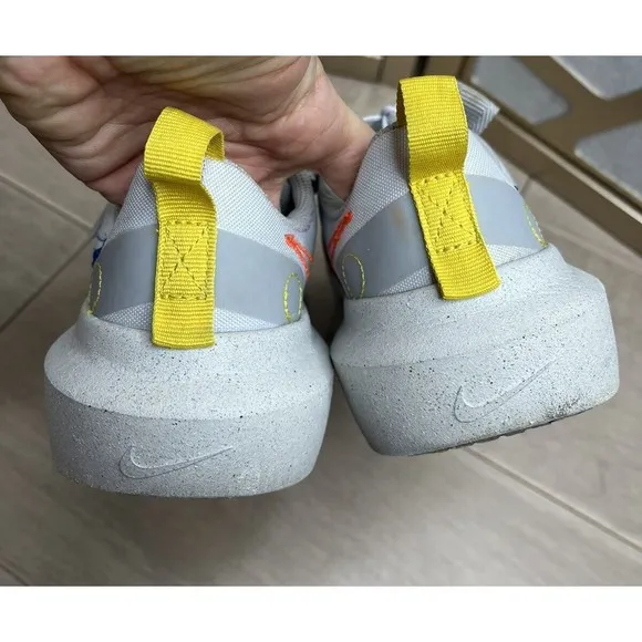 Nike Crater Impact Grey Sneakers Sz 6Y Big Boys Youth Kids Shoes Wm 7.5 DB3551