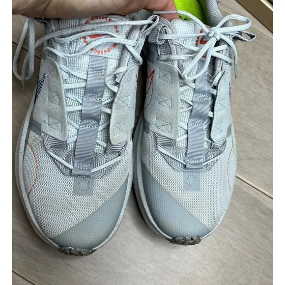 Nike Crater Impact Grey Sneakers Sz 6Y Big Boys Youth Kids Shoes Wm 7.5 DB3551