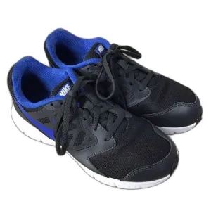 Nike Downshifter Sneakers Running Shoes Black Blue Kids Size 3 Youth New