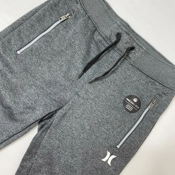 Nike Dri Fit Hurley Athletic Set 2 Pc Long Sleeve Shirt &amp; Jogger Pants Boy Small