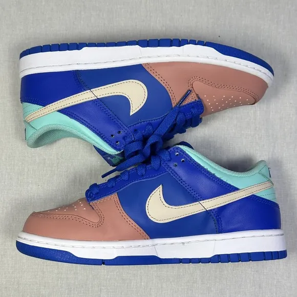 Nike Dunk Low SE GS 6Y Salmon Toe Youth Sneaker DZ2873-400. FAST SHIPPING
