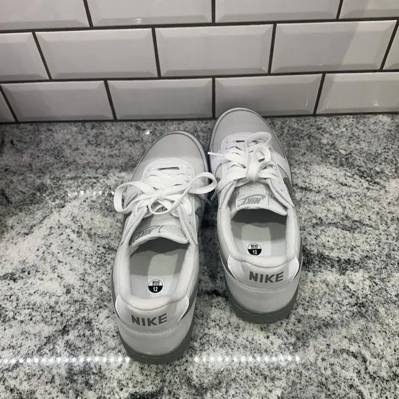 Nike Field General Men's Shoes in White and Grey Size‎ 12