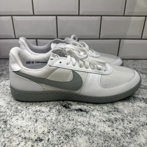 Nike Field General Men's Shoes in White and Grey Size‎ 12