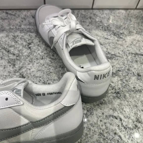 Nike Field General Men's Shoes in White and Grey Size‎ 12