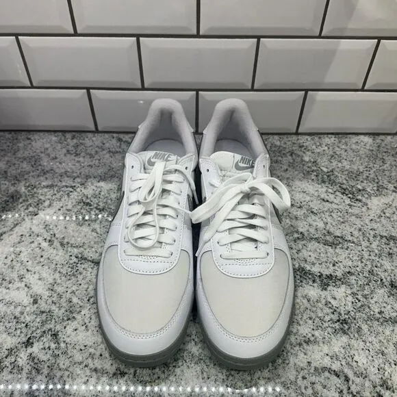Nike Field General Men's Shoes in White and Grey Size‎ 12