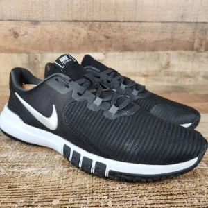 Nike Flex Control 4 Men's Sz 11.5 Black White Athletic Lightweight Workout Shoes