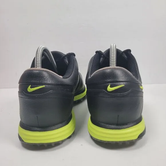 Nike Flywire Lunarlon Men's Black Golf Shoes 418471-003 US Size 10