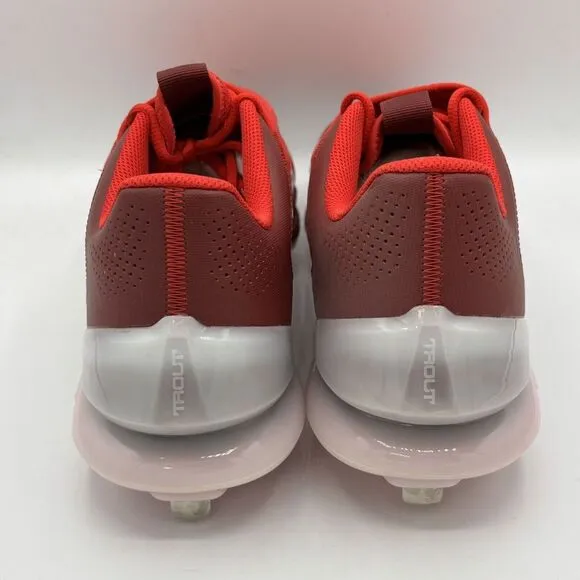 Nike Force Zoom Trout 8 Pro Baseball Cleats Shoes Red CZ5915-616 Men's 12