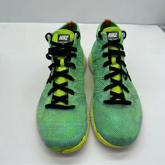 Nike Free Flyknit Chukka PR Mens 12 Hyper Turquoise Running Shoes Sneakers High