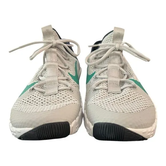 Nike Free Metcon 3 Shoes CJ0861-043 Grey Fog Neptune Green Size 15