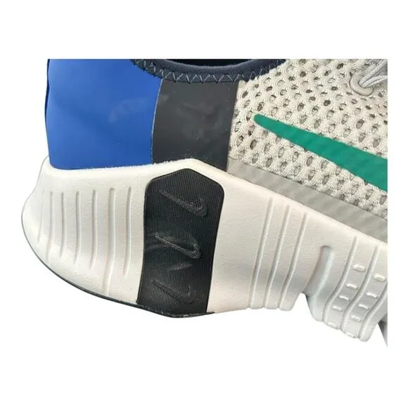 Nike Free Metcon 3 Shoes CJ0861-043 Grey Fog Neptune Green Size 15