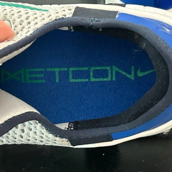 Nike Free Metcon 3 Shoes CJ0861-043 Grey Fog Neptune Green Size 15