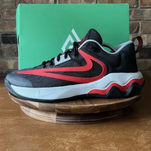 Nike Giannis Immortality 3 Men's 10.5 Bred Black University Red Shoes Sneakers