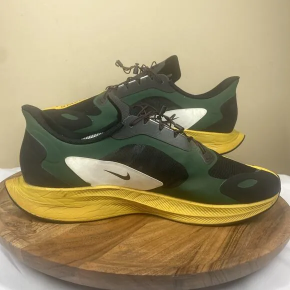 Nike Gyakusou Zoom Pegasus 35 Mens Green And Yellow Size 13 Running Shoes