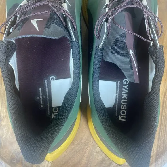 Nike Gyakusou Zoom Pegasus 35 Mens Green And Yellow Size 13 Running Shoes