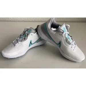 Nike Infinity Pro 2 Wide White Copa Spikeless Golf Shoes Men's Size 9 Wide NEW