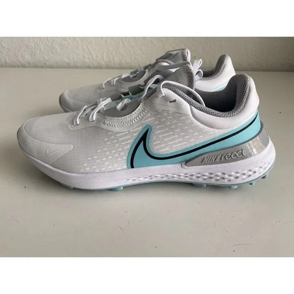 Nike Infinity Pro 2 Wide White Copa Spikeless Golf Shoes Men's Size 9 Wide NEW