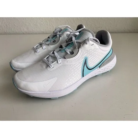 Nike Infinity Pro 2 Wide White Copa Spikeless Golf Shoes Men's Size 9 Wide NEW